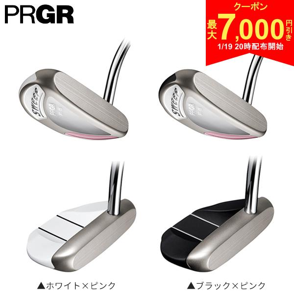 【19日20時開始!最大7,000円引きクーポン！】【レディース/送料無料】プロギア ゴルフ スイープ パター ピンク