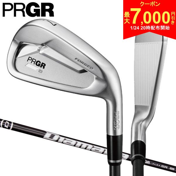 【24日20時開始!最大7,000円引きクーポン！】プロギア 03 アイアンセット 5本組(7-P,A) DiamanaTM FOR PRGR カーボンシャフト