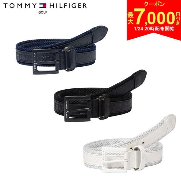 【24日20時開始!最大7,000円引きクーポン！】【送料無料】トミーヒルフィガー ゴルフ THMB4SV4 エアメッシュ ベルト