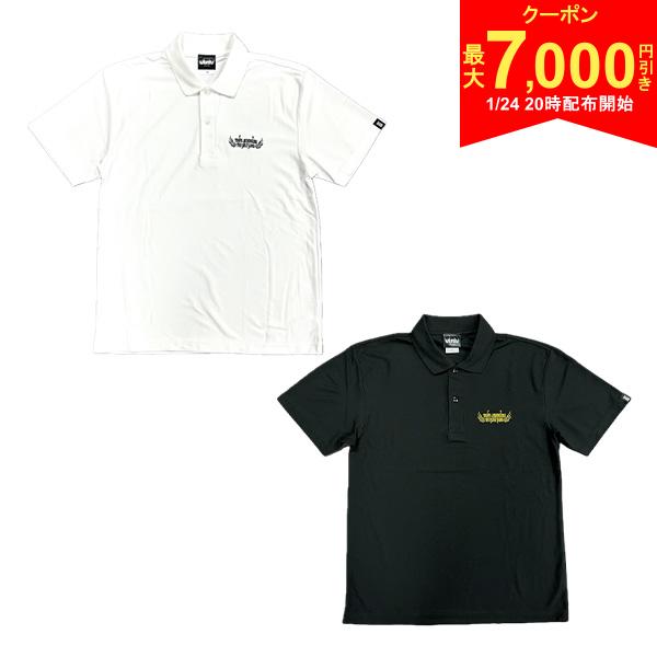 【24日20時開始!最大7,000円引きクーポン！】【レディース/送料無料】東京リベンジャーズ ワンポイント 半袖 ポロシャツ FLANDEAVOR フランデバー ゴルフウェア ホワイト,ブラック