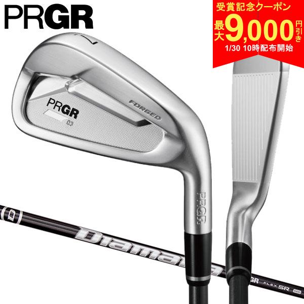 【30日10時開始!最大9,000円引きクーポン！】プロギア 03 アイアンセット 5本組(7-P,A) DiamanaTM FOR PRGR カーボンシャフト