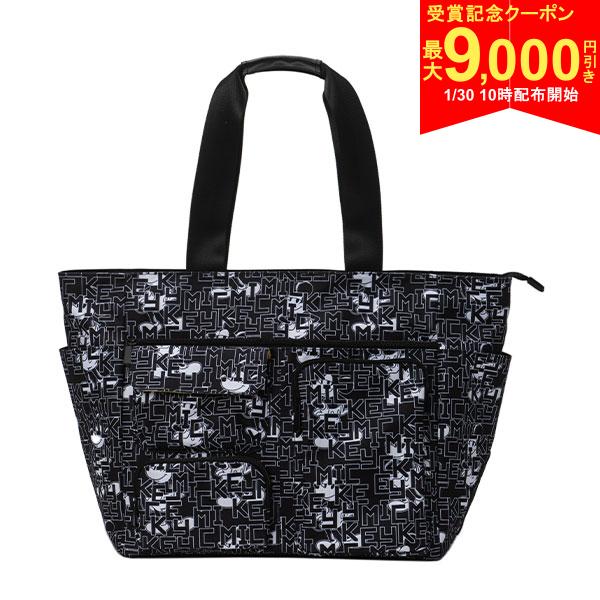 この商品の特徴即日出荷ミッキーとロゴをモノトーンカラーでアレンジしたゴルフトートです。間口が大きく、荷物の出し入れがしやすい設計です。内側と外側に多数のポケットがあり、収納力に優れています(外側7ポケット、内側2ポケット)。ハンドル上部は合皮巻きで、持ち運びの際の重さを軽減します。スペック素材ポリエステルサイズ(cm)横幅：40×高さ(縦)：37×マチ(厚さ)：22カラーブラック(10)製造国中国発売日：2025年DISNEY MONOTONE MICKEY ブラック(10)