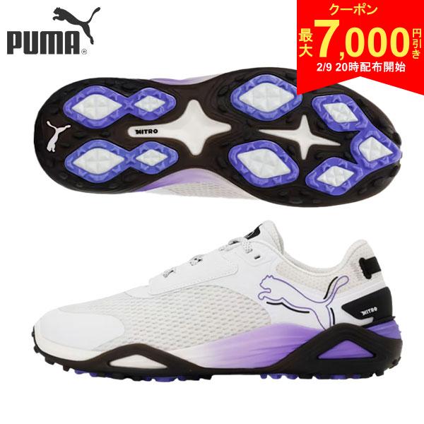 【9日20時開始!最大7,000円引きクーポン！】プーマ 310249 シャドウキャット ニトロ スパイクレス ゴルフシューズ