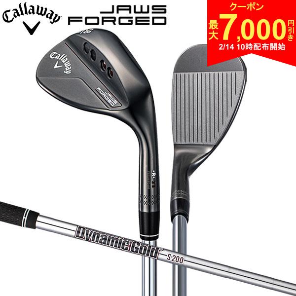 【14日10時開始!最大7,000円引きクーポン！】キャロウェイ ジョーズ フォージド チャコールブラック ウェッジ Dynamic Gold バーガンディ S200 スチールシャフト