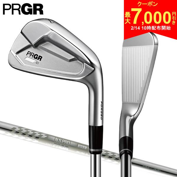 【14日10時開始!最大7,000円引きクーポン！】プロギア 01 アイアンセット 5本組(6-P) スペックスチール Ver.2 M-43 スチールシャフト