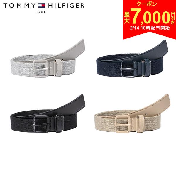 【14日10時開始!最大7,000円引きクーポン！】【送料無料】トミーヒルフィガー ゴルフ THMB4SV3 ゴムテープ ベルト