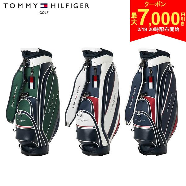 【19日20時開始!最大7,000円引きクーポン！】トミーヒルフィガー ゴルフ THMG5FC4 エッセンシャル カート キャディバッグ