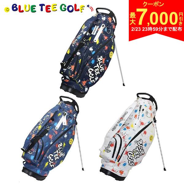 【23日23時59分まで配布!最大7,000円引きクーポン！】【在庫一掃】ブルーティー ゴルフ CB-028 デニムペイント スタンド キャディバッグ