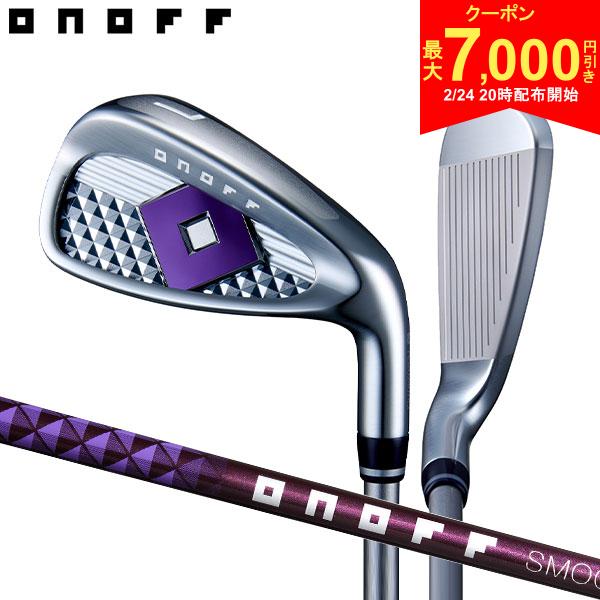【24日20時開始!最大7,000円引きクーポン！】【レディース】オノフ LADY アイアン単品 SMOOTH KICK LP-425I カーボンシャフト