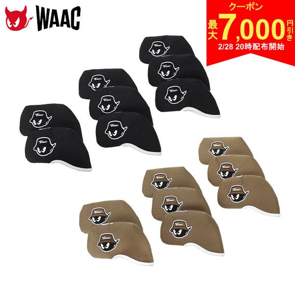 この商品の特徴即日出荷ブラック(0005)ベージュ(0032)都会のゴルファーのために生まれたWAACの新ライン「CITY LINE」のアイアンカバーセット。大切なアイアンを移動中の衝撃や傷からしっかり守り、クラブの整理にも役立つアイテム。内側には柔らかなベロア調の生地をあしらい、クラブヘッドを優しく保護します。番手ごとに分かれているため、使いたいクラブをスムーズに選べるのもポイントです。スタイリッシュなデザインに、バケットハットを被ったWAACKYのワッペンをプラス。WAACならではの遊び心を感じさせるアクセントになっています。専用ボックス付きで、大切な方へのギフトとしても最適。高い機能性に加え、スタイリッシュなルックスも魅力的なアイテムです。スペック素材表地：ポリエステル100%裏地：ポリエステル100%別布：合成皮革サイズ縦：10.7cm横：16.1cm内容5,6,7,8,9,P,A,Sカラーブラック(0005),ベージュ(0032)発売日：2025年WAAC