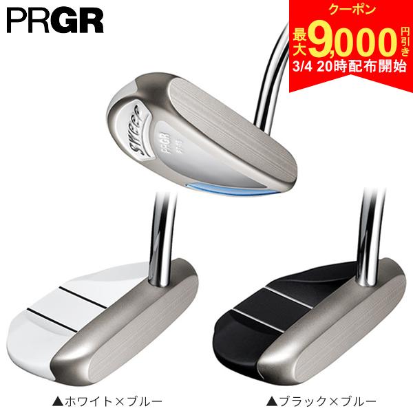 【4日20時開始!最大9,000円引きクーポン！】【レディース/送料無料】プロギア ゴルフ スイープ パター ブルー