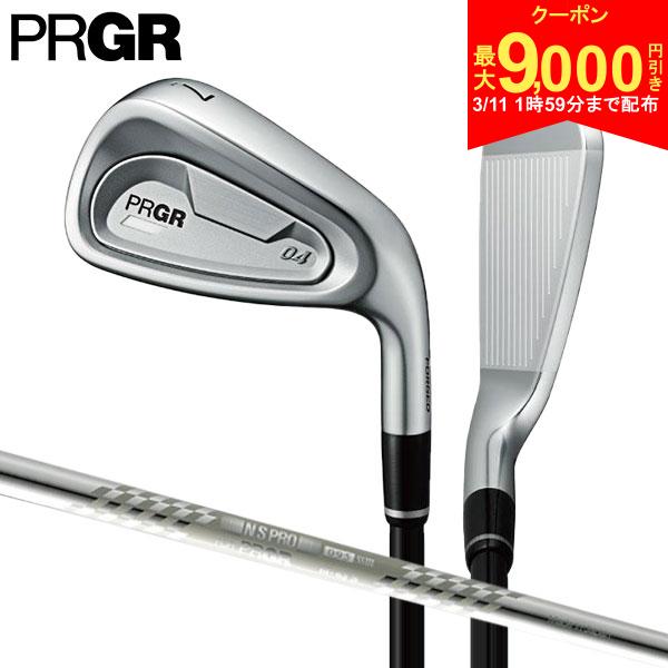 【11日1時59分まで配布!最大9,000円引きクーポン！】プロギア 04 アイアンセット 5本組(7-P,A) スペックスチールIII Ver.2 スチールシャフト
