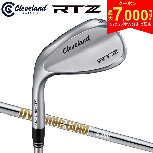 【22日23時59分まで配布!最大7,000円引きクーポン！】【レフティー/左用】クリーブランド ゴルフ RTZ ツアーサテン ウェッジ ダイナミックゴールド S200 スチールシャフト