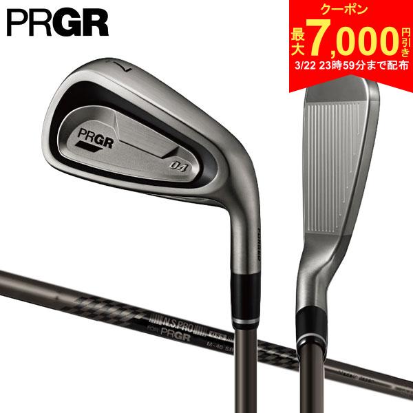 【22日23時59分まで配布!最大7,000円引きクーポン！】【数量限定】プロギア 04 リミテッド ブラック エディション アイアンセット 5本組(7-P,A) スペックスチールIII Ver.2 Luxury Black シャフト