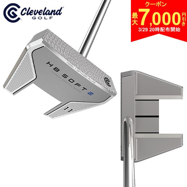 【29日20時開始!最大7,000円引きクーポン！】【送料無料】クリーブランド HB SOFT 2 #11 センターシャフト パター オリジナルスチールシャフト...