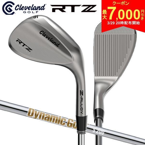 【29日20時開始!最大7,000円引きクーポン！】【カスタムスペック】クリーブランド RTZ ツアーラック ウェッジ ダイナミックゴールド スチールシャフト ...