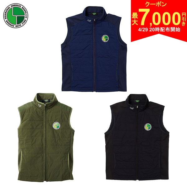この商品の特徴取り寄せ商品につきましては、通常3-6営業日での出荷が目安となります。仕入れ先の在庫状況により変動致しますので確認後メールにて納期回答させて頂きます。■「GODDESS」の新ブランド半世紀以上に及ぶ歴史を持つ、日本を代表するサーフブランド「GODDESS」。そんな「GODDESS」のゴルフラインとして立ち上げたのが「GODDESS GOLF」。人とは違うもの、他にはないものを着たい…そんな“違いの分かるゴルファー”向けに新たなゴルフスタイルを提案します。■インナーでもアウターでも使える、絶妙の厚さほどよいフィット感で、見た目と着心地を両立したベスト。前身ごろは中綿ボンディングで立体感を、後ろ身ごろはダンボール素材で暖かく、さらに背中のシルエットが美しく見える裁断と縫製になっています。薄手なのでインナーとして着用してもごわつきがありません。春秋冬、3シーズンでご着用いただけます。＜デザインのポイント＞・左胸：目立ちポイントの「GOODDES GOLF」オリジナルロゴ刺繍ワッペンがあしらわれています。・襟：「surf＆golf」のピクチャーロゴがワンポイントで可愛さを演出します。・背中：湘南を感じる「route134club」のエンブレムロゴが、控えめながら存在感を示します。■中綿の「フレアボール」素材中綿は蓄熱性能に優れたフレアボールを採用しました。薄手なのに、中綿素材は通常綿より+4℃の暖かさを感じます！※一般財団法人 ボーケン品質評価機構調べスペック素材本体：ナイロン100％別布：ポリエステル55%,綿45%中綿：ポリエステル100%裏地：ナイロン100%刺繍糸上糸：レーヨン100%,下糸：ポリエステル100%カラーネイビー,カーキ,ブラック原産国中国サイズMLXL着丈(cm)626466肩幅(cm)424446胸囲(cm)104109114裾幅(cm)88103108襟幅(cm)555着用イメージ▲ベスト：カーキシャツ：オイスターホワイト▲ベスト：ネイビーシャツ：ネイビー▲パーカー：ブラックベスト：カーキGODDESS