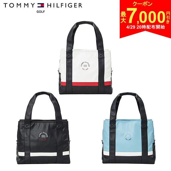 【29日20時開始!最大7,000円引きクーポン！】トミーヒルフィガー ゴルフ THMG5FT4 フラッグロゴ トートバッグ