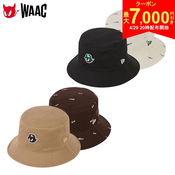 この商品の特徴即日出荷ベージュ(0032)NEWERA X WAACのコラボレーションバケットハット。表面はベーシックなソリッドカラーにWAACKY刺繍をあしらい、裏面はロゴの総柄デザインを施したリバーシブル仕様です。その日の気分やコーディネートに合わせて表裏を使い分けることができる、一つで二つのスタイルを楽しめるアイテム。ブラック×アイボリーとベージュ×ブラウンの2色展開で、それぞれ異なる雰囲気を演出します。WAACとNEWERAのコラボレーションならではの、スタイリングの幅を広げるバケットハットです。スペック素材本体：綿100%刺しゅう糸：ポリエステル100%サイズL頭周り61cmカラーブラック(0005),ベージュ(0032)発売日：2025年WAAC NEWERA