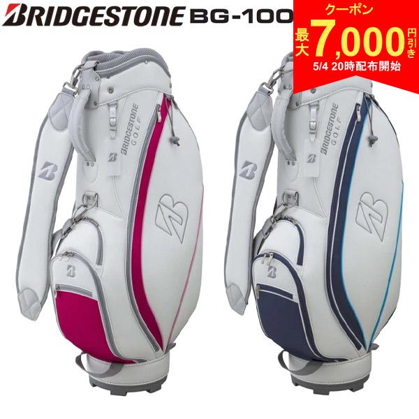 【4日20時開始 最大7,000円引きクーポン！】【レディース/送料無料】ブリヂストン ゴルフ BG-100L カート キャディバッグ ピンク,ネイビー