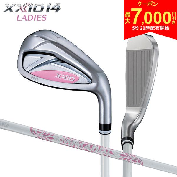Iron - 【9日20時開始!最大7,000円引きクーポン！】【レディース】ダンロップ ゼクシオ14 アイアン単品 ゼクシオ MP1400L カーボンシャフト ホワイト
