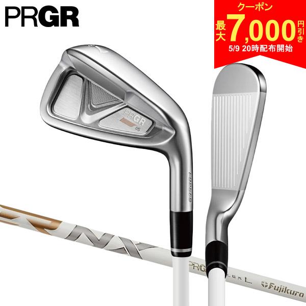 Iron - 【9日20時開始!最大7,000円引きクーポン！】【レディース】プロギア 05 アイアンセット 7本組(6-P,50度,56度) SPEEDER NX FOR PRGR カーボンシャフト