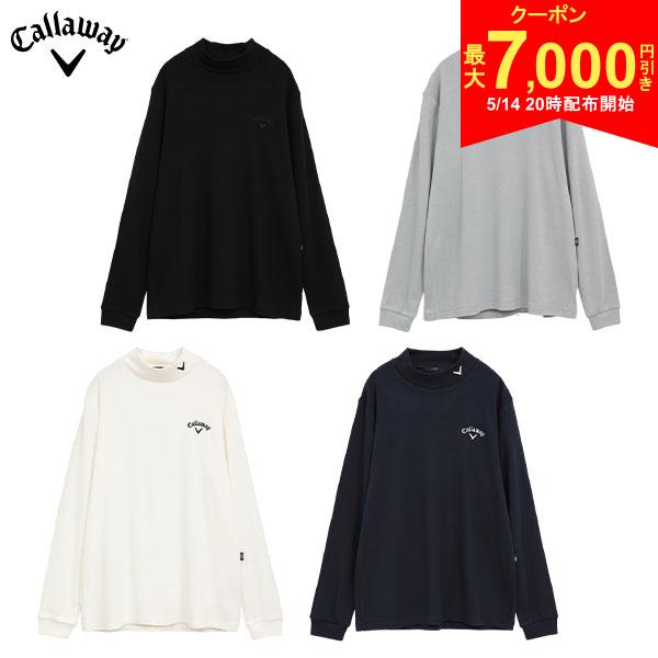CALLAWAY - 【14日20時開始!最大7,000円引きクーポン！】【送料無料/クリアランス】キャロウェイ 裏起毛 スムース モックネック 長袖 シャツ C25233111