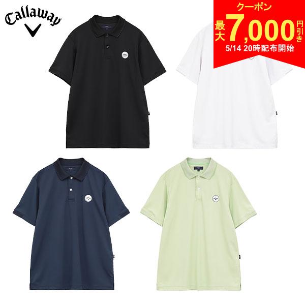 CALLAWAY - 【14日20時開始!最大7,000円引きクーポン！】【送料無料】キャロウェイ -3℃裏クールボール刺繍 半袖 ポロシャツ C26134116