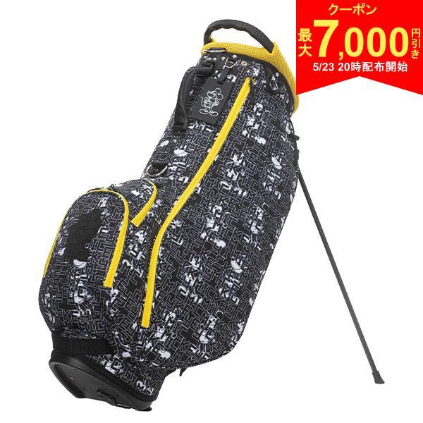 Other - 【23日20時開始!最大7,000円引きクーポン！】ディズニー モノトーンミッキー スタンド キャディバッグ XYMG5SC1