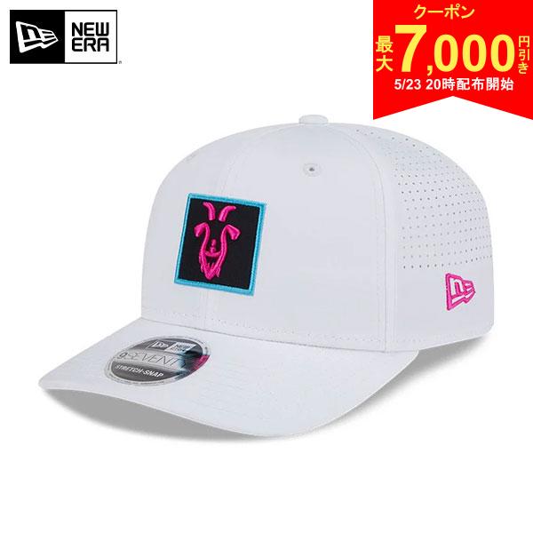 SINACOVA GOLF - 【23日20時開始!最大7,000円引きクーポン！】【送料無料】ニューエラ 14750886 9SEVENTY ストレッチスナップ LIV GOLF RANGEGOATS キャップ ホワイト