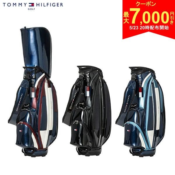 Other - 【23日20時開始!最大7,000円引きクーポン！】トミーヒルフィガー ゴルフ エナメルスポーツ カート キャディバッグ THMG5FC1