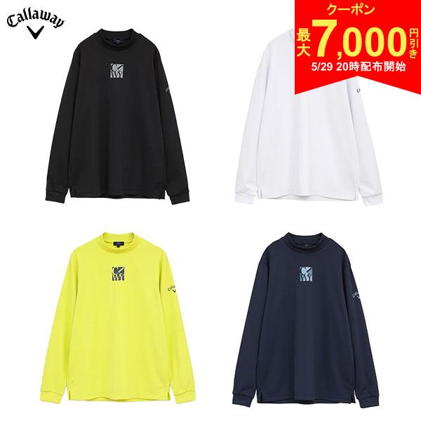 Rakuten - 【29日20時開始!最大7,000円引きクーポン！】【送料無料/クリアランス/イエローのみ】キャロウェイ タックリバー 長袖モックネック シャツ C25233104