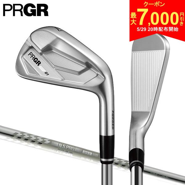 Rakuten - 【29日20時開始!最大7,000円引きクーポン！】プロギア 01 アイアン単品 スペックスチール Ver.2 M-43 スチールシャフト