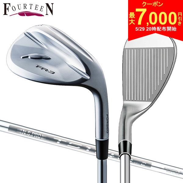 FOURTEEN - 【29日20時開始!最大7,000円引きクーポン！】フォーティーン FR-3 パールサテン仕上げ ウェッジ 2本組 NSプロ TS-114w Ver2 スチールシャフト