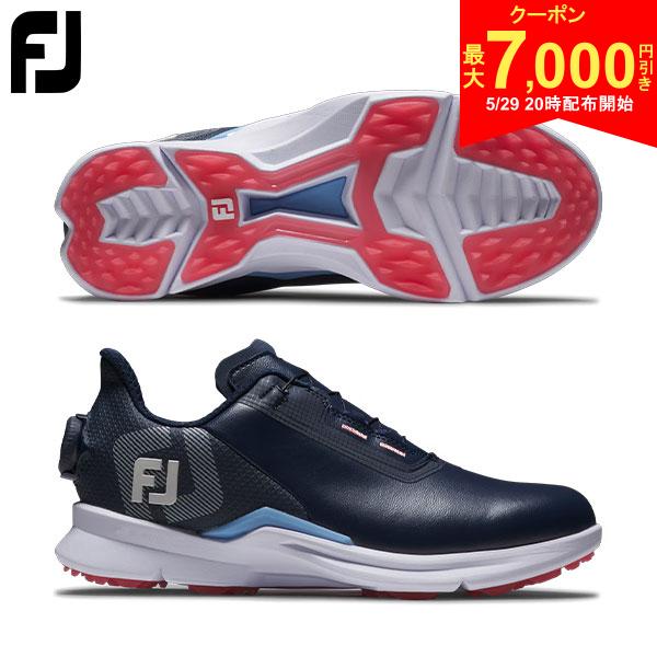 Footjoy - 【29日20時開始!最大7,000円引きクーポン！】【レディース】フットジョイ フューエル ボア 91264 スパイクレス ゴルフシューズ ネイビー×ホワイト