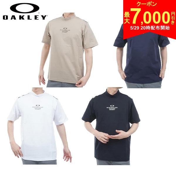 Rakuten - 【29日20時開始!最大7,000円引きクーポン！】【送料無料】オークリーゴルフ モックネック 半袖 シャツ FOA409094