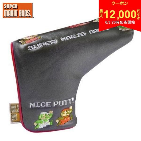 乐天商城 - 【3日20時開始!最大12,000円引きクーポン！】【送料無料】スーパーマリオブラザーズ SBPT002 ピン型 ブレード型 パターカバー ヘッドカバー キャラクター SUPER MARIO