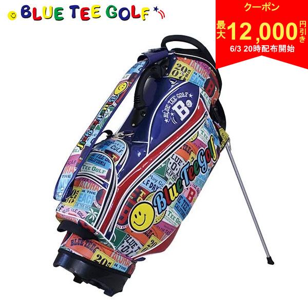 乐天商城 - 【3日20時開始!最大12,000円引きクーポン！】ブルーティー ゴルフ カリフォルニア ワッペン柄 スタンド キャディバッグ CB-025