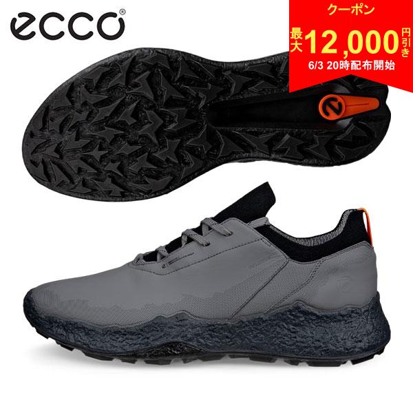 乐天商城 - 【3日20時開始!最大12,000円引きクーポン！】エコー BIOM H5 EG138014 スパイクレス ゴルフシューズ STEEL(01013)