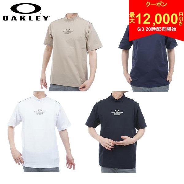 乐天商城 - 【3日20時開始!最大12,000円引きクーポン！】【送料無料】オークリーゴルフ モックネック 半袖 シャツ FOA409094