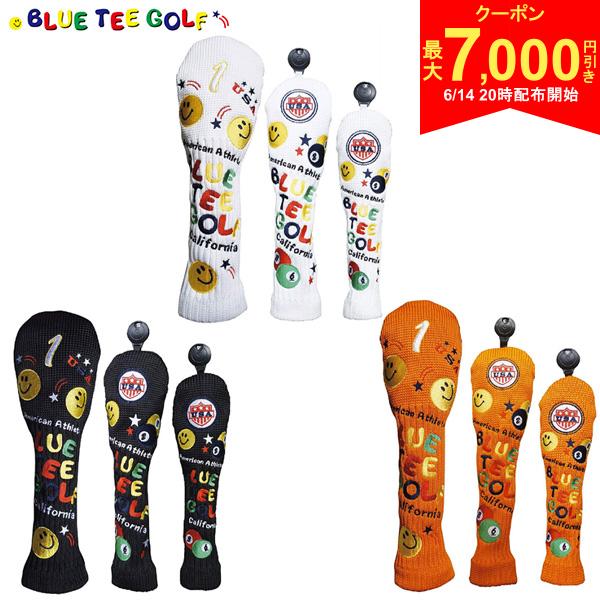 樂天商城 - 【14日20時開始!最大7,000円引きクーポン！】ブルーティー ゴルフ スマイル&ピンボール ニット ヘッドカバー HC-018