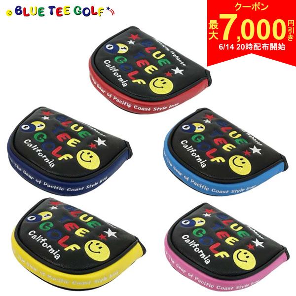 乐天商城 - 【14日20時開始!最大7,000円引きクーポン！】ブルーティー ゴルフ スマイル＆ピンボール マレット型 パターカバー PC-002
