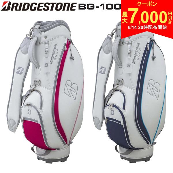 【14日20時開始!最大7,000円引きクーポン！】【レディース/送料無料】ブリヂストン ゴルフ BG-100L カート キャディバッグ ピンク,ネイビー