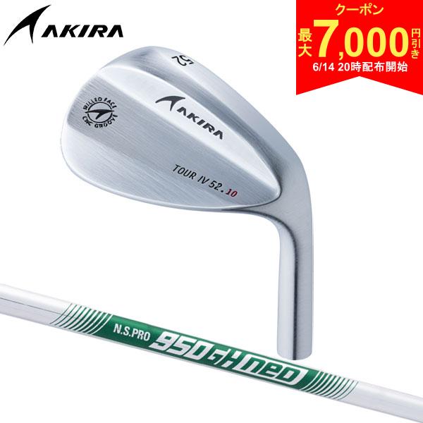 乐天商城 - 【14日20時開始!最大7,000円引きクーポン！】アキラ Tour Wedge IV クロムメッキ ウェッジ NSプロ 950GH neo スチールシャフト