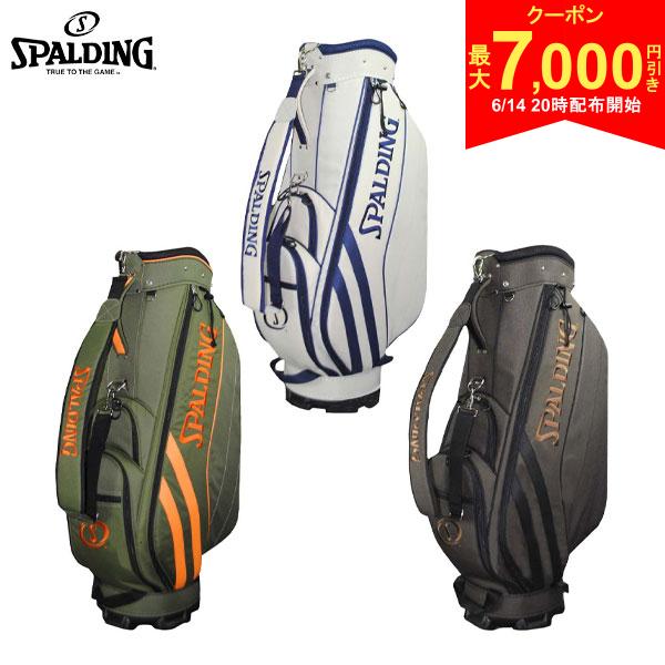 SPALDING - 【14日20時開始!最大7,000円引きクーポン！】スポルディング ゴルフ SPCB-3467 9.5型 カート キャディバッグ ゴルフバッグ