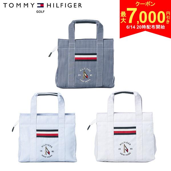 乐天商城 - 【14日20時開始!最大7,000円引きクーポン！】【送料無料】トミーヒルフィガー ゴルフ THMG5STB ストライプ カートバッグ