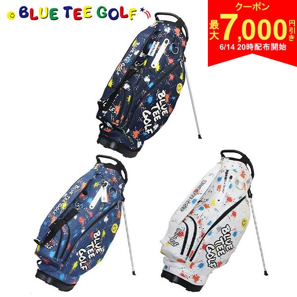 【14日20時開始!最大7,000円引きクーポン！】ブルーティー ゴルフ デニムペイント スタンド キャディバッグ CB-028