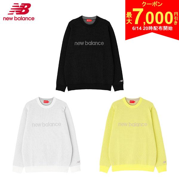 この商品の特徴即日出荷ブラック(010)ホワイト(030)イエロー(061)テクニカルで洗練された表情を持つ、クルーネックニットプルオーバー。軽量で通気性に優れたメッシュ構造のダブルジャガードニットを採用。しなやかなストレッチ性に加え、着心地も快適で、アクティブなシーンにも対応します。素材には、水を使わない染色工程「DopeDye」による無水染色糸を使用。環境に配慮しながらも、美しい発色と耐久性を両立しています。デザイン面では前後の異なるフォントで表現されたブランドロゴが印象的。シンプルながら個性の光る一着です。スペック素材ポリエステル 100%カラーブラック(010),ホワイト(030),イエロー(061)原産国中国サイズ45バスト(cm)108112着丈(cm)6971.5肩幅(cm)4647袖丈(cm)59.561発売日：2025年New Balance CREW NECK KNIT PO