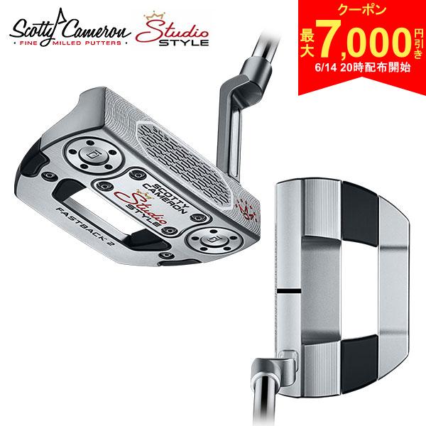 樂天商城 - 【14日20時開始!最大7,000円引きクーポン！】【レフティー/左用】タイトリスト スコッティキャメロン ファストバック2 パター スタジオスタイル