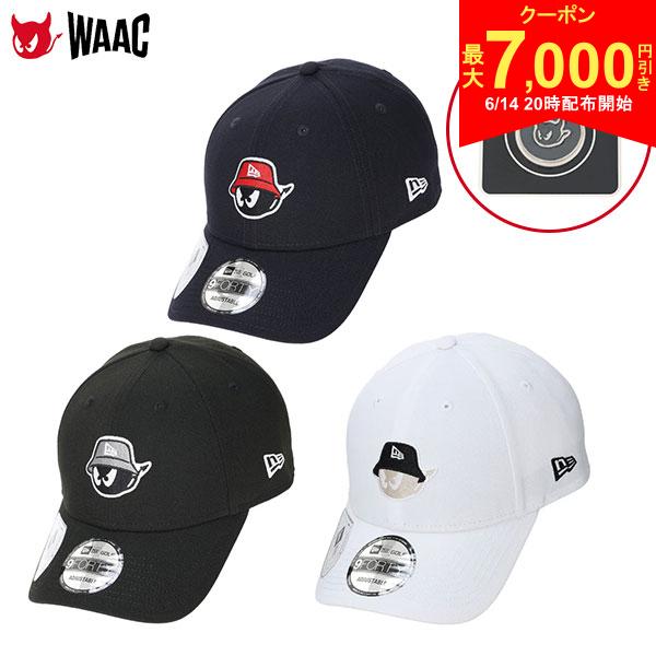 この商品の特徴即日出荷NEW ERA × WAACのコラボレーションキャップ。シルエットには、フロントからバックにかけて自然な丸みを描く、NEW ERA「9FORTY」モデルを採用。頭に程よくフィットし、すっきりとした印象で着用したい方におすすめです。付属のオリジナルマーカーは、ベーシックなWAACKYデザイン。キャップのツバ部分に内蔵されたマグネットに直接装着でき、プレー中の使い勝手にも配慮しています。スポーティーでありながらすっきりとした印象で、ゴルフコースはもちろん、タウンユースにも自然に馴染む仕上がり。合わせやすいカラーと実用的な機能性を備えた、汎用性の高いコラボレーションキャップです。スペック素材本体・つば部分：ポリエステル100%つば裏部分：綿100%刺しゅう糸：ポリエステル100%サイズ頭周り：58cmつばの長さ：7cmカラーネイビー(0085)ブラック(0005)ホワイト(0001)発売日：2026年WAAC NEW ERA ユニセックス 帽子